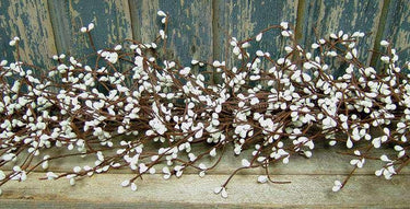 Snow White Pip Garland, 4 ft. - The Fox Decor